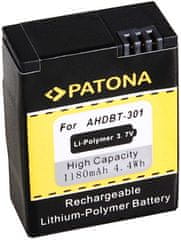 PATONA Batéria pre digitálnu kameru GoPro HD Hero 3 1180 mAh, Li-Pol PT1150