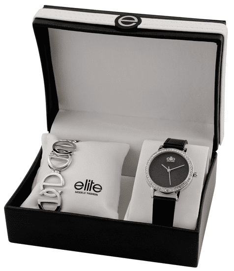 Elite Models dámska sada hodiniek a náramku E55182-203