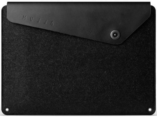 Mujjo Sleeve pre 12" Macbook Pro - čierny, MUJJO-SL-078-BK