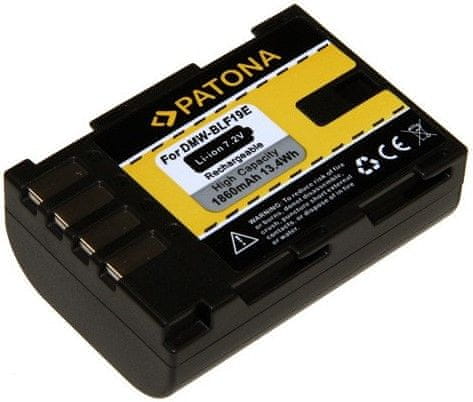 PATONA Batéria pre foto Panasonic DMW-BLF19 1 860 mAh Li-Ion PT1155