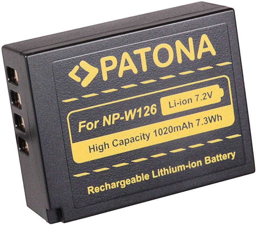 PATONA Batéria pre foto Fuji NP-W126 1 020 mAh Li-Ion PT1111