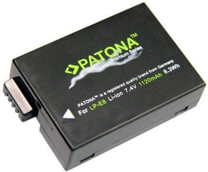 PATONA Batéria pre foto Cnon LP-E8 1 120 mAh Li-Ion Premium PT1136