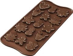 Silikomart Silikónová forma na čokoládu – vianočné gombíky