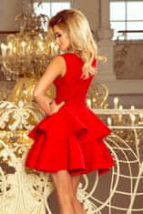 Numoco Dámske spoločenské šaty Charlotte červená XS