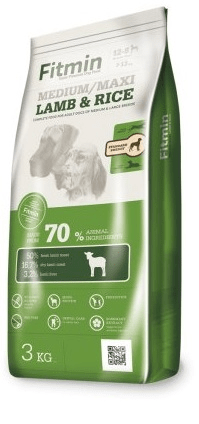 Fitmin Dog medium maxi lamb&amp;rice 3 kg