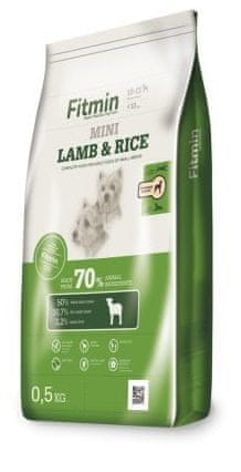 Fitmin Dog mini lamb&amp;rice 0,5 kg