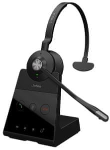 Hands-free Jabra Engage 65, Mono Businness Call centrum profesionálne použitie pasívne potlačenie šumu redukcia hluku vysoká kapacita