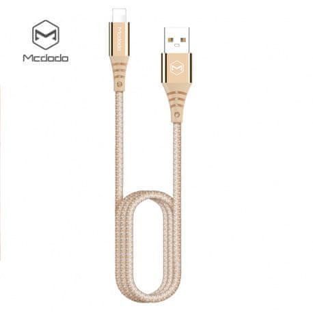 Mcdodo Flash Lightning datový kabel, 1,8m, zlatá, CA-5095