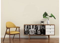 Dimex Nálepky na nábytok - Gitary, 85 x 125 cm