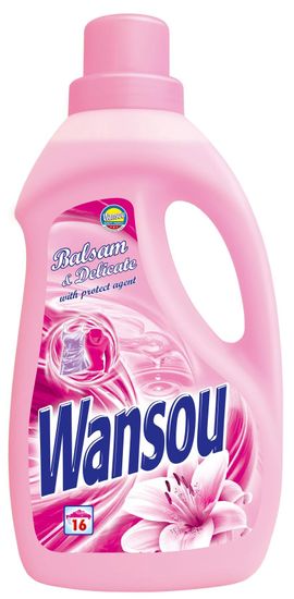 Wansou Wansou 2 x 1 liter prací prostriedok Balsam&amp;Delicate