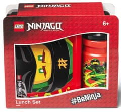 LEGO Ninjago Classic desiatový set fľaša a box - červená