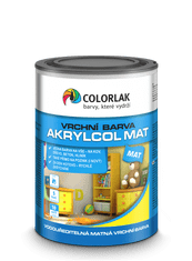 COLORLAK Akrylcol Mat V-2045, modrá sýta AQ C4450, 0,6 l