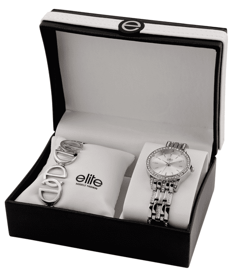 Elite Models dámska sada hodiniek a náramku E54694-231