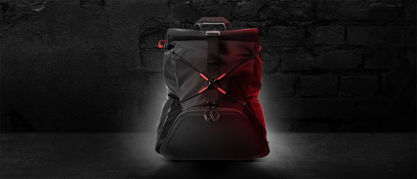 batoh na notebook OMEN X by HP Transceptor Backpack 3KJ69AA štýlový batoh s množstvom vreciek
