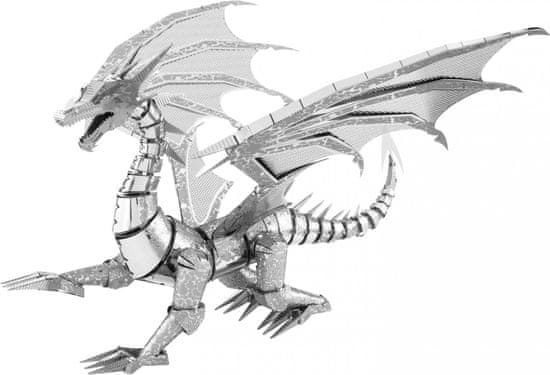 Metal Earth BIG Silver Dragon ICONX
