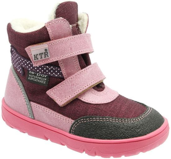 KTR® dievčenské zimné topánky