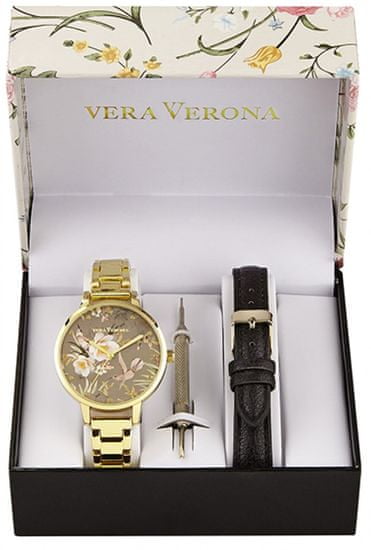 Vera Verona dámská dárková sada hodinek MWF16-075A