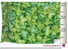 Gekkofix - Samolepiaca fólia dekoratívna 10195 LISTY zelené - šírka 45 cm