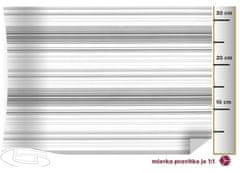 Patifix - Samolepiaca fólia dekoratívna 15-6335 ŠEDÉ PÁSIKY - šírka 45 cm