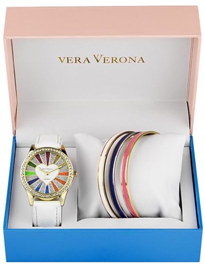 Vera Verona dámská dárková sada hodinek MWF16-079