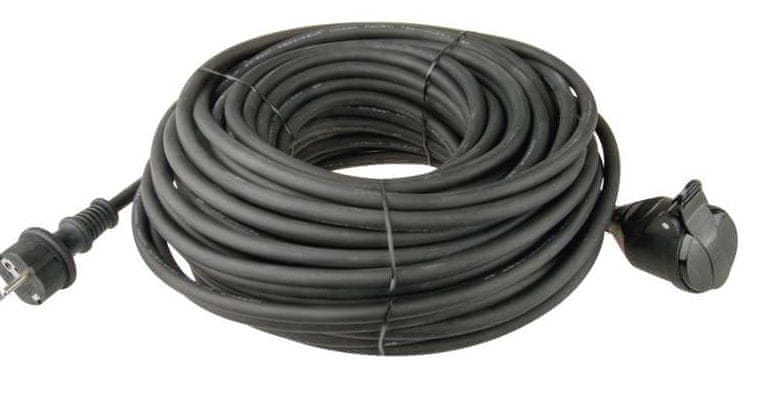 EMOS Predlžovací kábel gumový - spojka, 30m, 3 × 1,5 mm2 (1901213000)