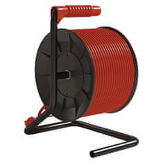 EMOS PVC predl. kábel na bubne s vypínačom - 4 zásuvky, 50 m, 1,5 mm2 (1908045020)