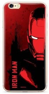 MARVEL Iron Man 004 Zadný Kryt pre Huawei Y7 2019 Red MPCIMAN1013