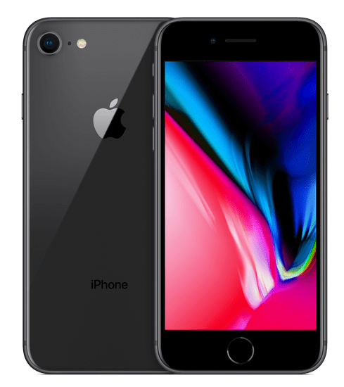 Apple Refurbished iPhone 8, 64GB, Space Gray - zánovné