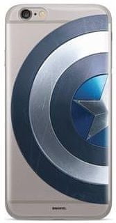 MARVEL Captain America 006 Zadný Kryt pre iPhone 5/5S/SE Transparent MPCCAPAM2147