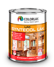 COLORLAK Lak Syntecol S-1002, Bezfarebný lesklý, 0,6 L