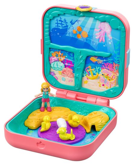 Mattel Polly Pocket pidi svet v krabičke Mermaid Cove