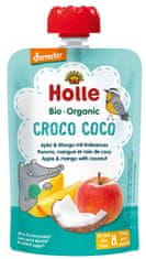 Holle Bio Croco Coco 100% ovocné pyré jablko-mango-kokos - 6 x 100 g