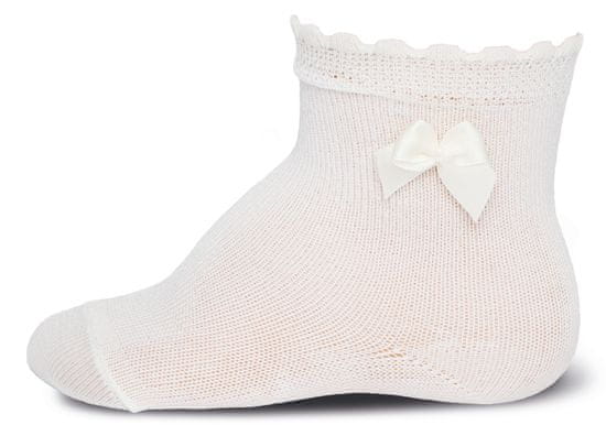 EWERS dievčenské ponožky s mašličkou