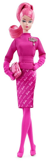 Mattel Barbie Bábika k 60. výročiu pink