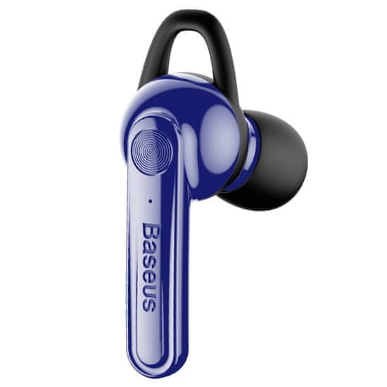 BASEUS Magnetic Bluetooth magnetické slúchadlo, modrá NGCX-03
