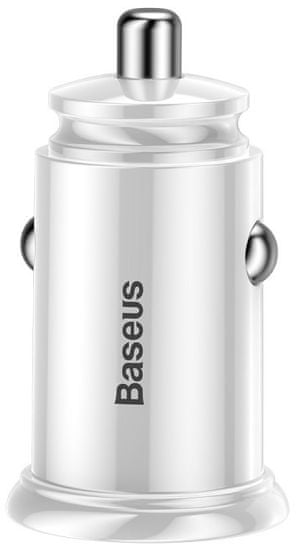 BASEUS Baseus Circular nabíjačka do auta CCALL-YS02, biela