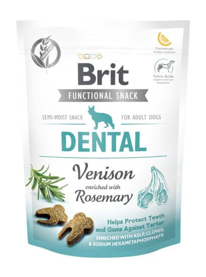 Brit Care Dog Functional Snack Dental Venison 150 g