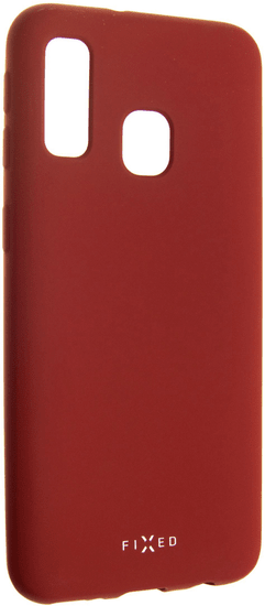 FIXED Zadný pogumovaný kryt Story pre Samsung Galaxy A40, červený FIXST-400-RD