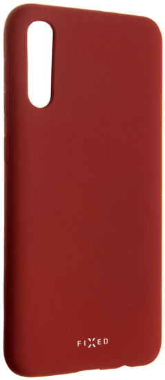FIXED Zadný pogumovaný kryt Story pre Samsung Galaxy A50, červený FIXST-401-RD