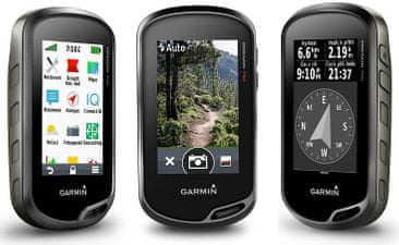 Cyklistická GPS navigácia Garmin Oregon 750T PRO, mapy Európy, GPS, Glonass, navigovanie, prepočítavanie trasy, vodeodolná