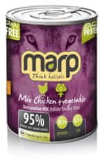 Marp Mix konzerva kura + zelenina 6 x 400 g