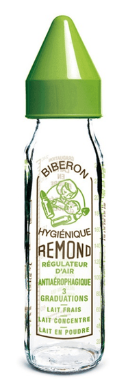 DBB Remond Detská sklenená fľaštička Vintage 240 ml