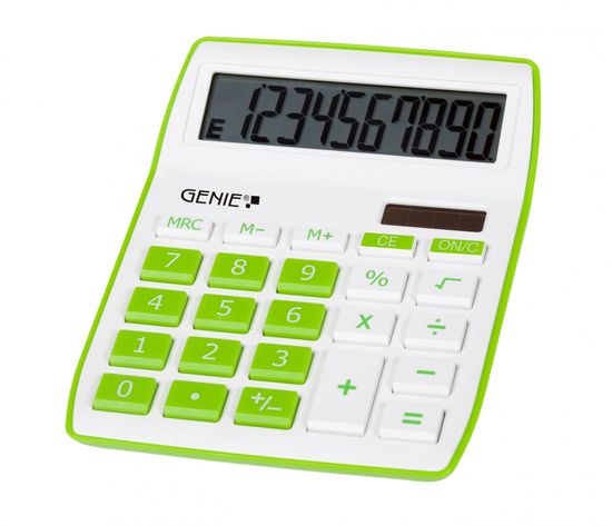 Genie Kalkulačka 840G zelená