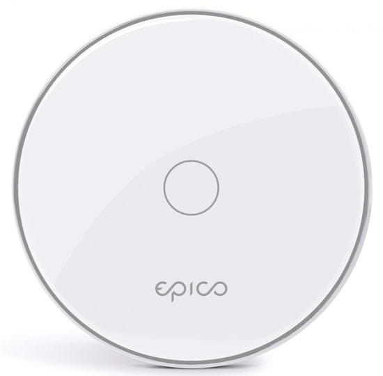 EPICO Bezdrôtová nabíjačka 10W/7.5W/5W, bielo - strieborná 9915152100001 - rozbalené