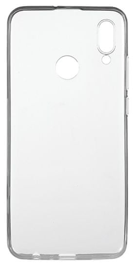 EPICO Pružný plastový kryt pre Huawei P Smart (2019) RONNY GLOSS - biely transparentný 25510101000001