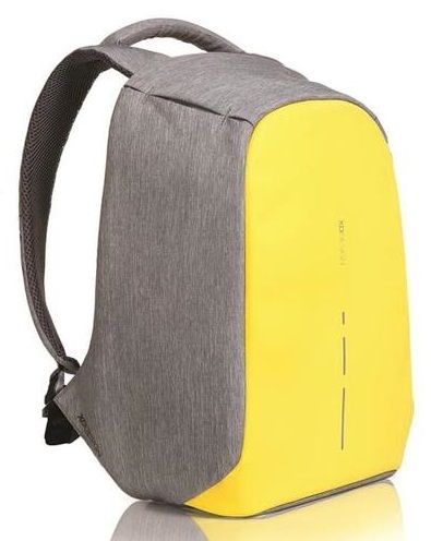 XD Design Mestský bezpečnostný batoh Bobby Compact, 14 ", žltý P705.536