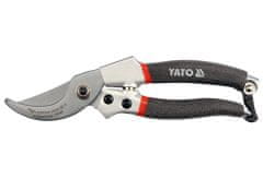 YATO Nožnice záhradnícke 200mm (do 20mm) šikmý strih AL rukoväť