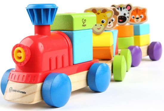 Hape Baby Einstein Hračka drevená Discovery Train