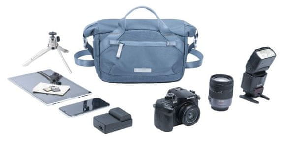 Vanguard fototaška VEO Flex 25M BL modrá taška cez rameno na foťák