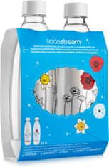 SodaStream Fľaša FUSE 2 x 1 l Kvety v zime